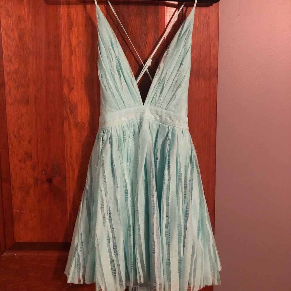 Spaghetti strap cocktail dress/sundress